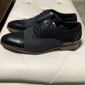 Stacey Adams Men’s black dress shoes size 11